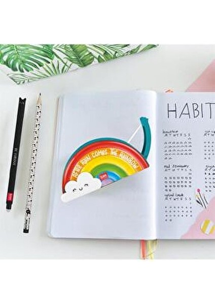 Bant Makinesi 1 Adet Renkli 6.5 cm Yükseklik 13.5 cm Genişlik Eğlenceli Tasarım