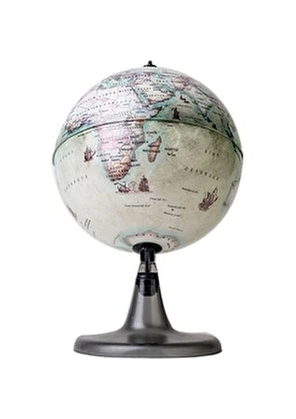 Antik Küre 15 Cm Siyah Standlı Dünya Haritası 1 Adet Dekoratif Öğrenme Aracı fiyatları