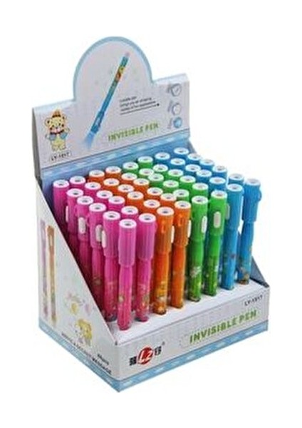 Ayıcık Desenli Görünmez Kalem 4 Adet Renkli Eğlenceli Yazım Deneyimi fiyatları