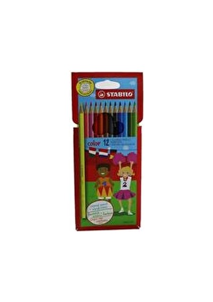 Color Kuru Boya 12'li Set Canlı Renkler ile Çocuklar İçin Eğlenceli Boyama fiyatları