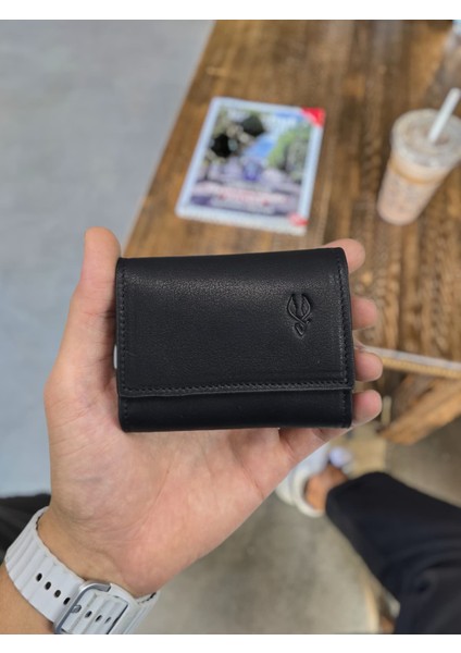 Visso 660 Deri Isme Özel Güçlü Mıknatıs Kilitli Akordeon Yelpaze Kartlık Cüzdan Erkek Kadın Çanta Kişiye Özel indirimleri