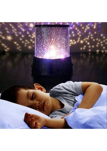 Star Master Pilli Gökyüzü Projeksiyonlu Led Renkli Yıldızlı Tavan Işık Yansıtma Gece Lambası fırsatları