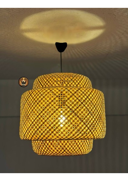 Ibiza Bambu Avize Ada Esintisinin Canlılığı ÇAP:30CM fiyatları