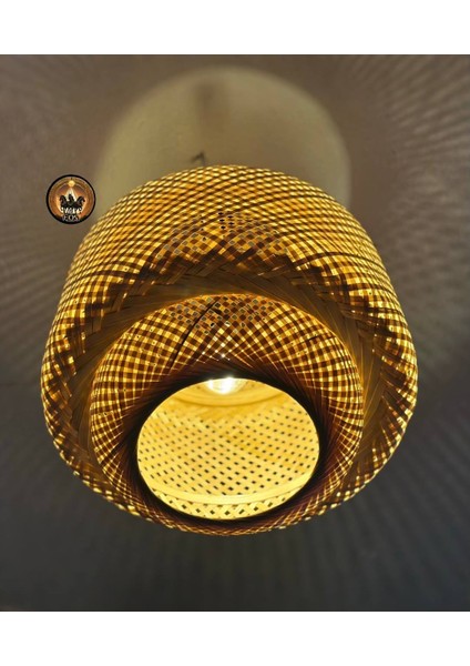 Ibiza Bambu Avize Ada Esintisinin Canlılığı ÇAP:30CM modelleri