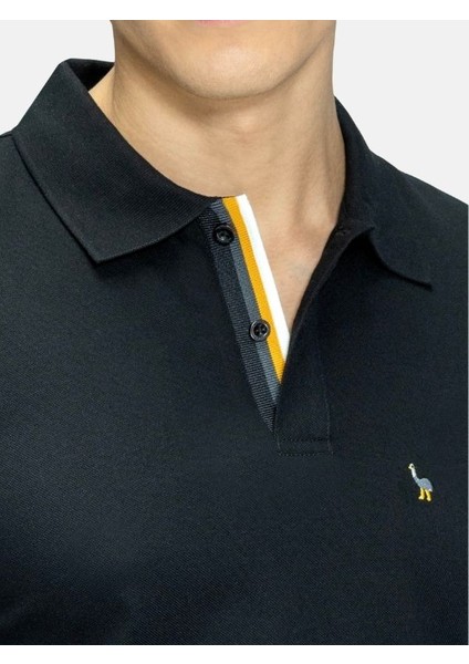 Blinky Erkek Merserize Plaket Şeritli Polo Yaka Pike T-Shirt fırsatları