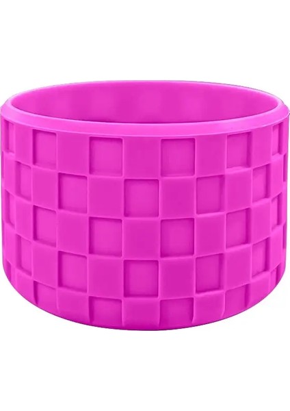 Geedyn 3D Doku Silikon Damalı Tumbler Boot 3040OZ Şişe Kupası Kollu Aksesuarlar Renk: Gül Kırmızı (Yurt Dışından)