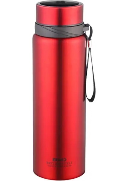 1000ML Termal Soğuk Su Sıcak Su Şişesi Tutma Termos Şişeleri Paslanmaz Çelik Termos Su Çayı Kahve Vakum Şişesi Içki Kapasitesi Kapasite: 1000ML/RENK: Sıradan Kapak (Yurt Dışından)