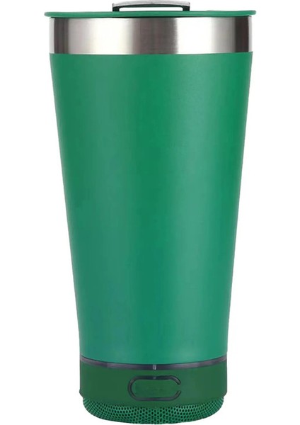 Şişe Açıcı Paslanmaz Çelik ile Taşınabilir Müzik Dağı 16OZ Yeniden Kullanılabilir Basit Su Şişesi Hoparlör Kablosuz Bluetooth Speakercapacity: 500ML/RENK: Yeşil (Yurt Dışından)