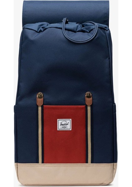 Retreat™ Backpack 23L Unisex (46CM x 28CM x 15CM) Sırt Çantası Laci-Bej-Kırmızı modelleri