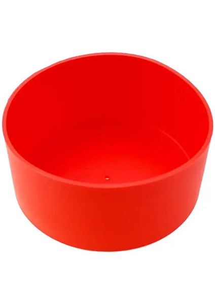 9.0cm Silikon Kupa Alt Koruyucu Kapak Kupası Tutucu 90MM Dak Alt Kapak Su Şişesi Termos Şişesi Taban Yalıtım Kılıfı Renk: Kırmızı (Yurt Dışından)