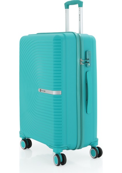 Polipropilen 3'lü Valiz Seti Orta & Kabin & Makyaj V374