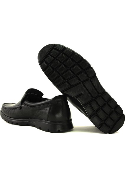 32628 Siyah Erkek Hakiki Deri Ayakkabı fırsatları