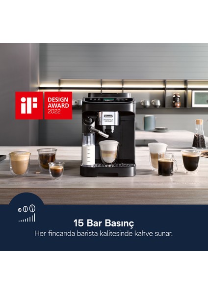Magnifica Evo, Ecam310.60.B Next Tam Otomatik Espresso Kahve Makinesi fiyatları