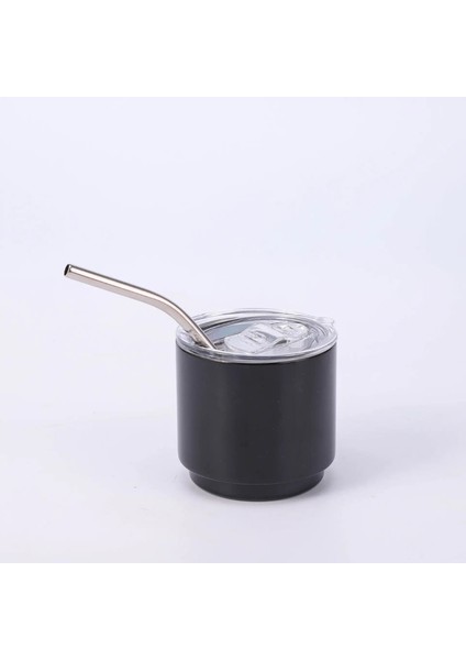 4oz Mini Kahve Kupası, Küçük Ruh Kupası, Açık Hava Taşınabilir Araba Kupası, 304 Paslanmaz Çelik Termos Kupası Samansız: 4oz/renk: Sarı (Yurt Dışından)