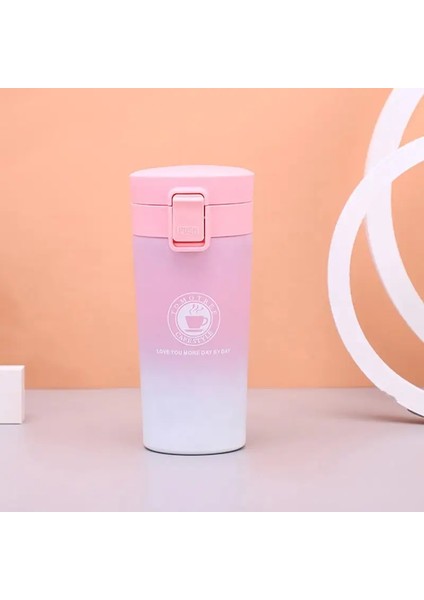 500ML Kahve Kupası 304 Paslanmaz Çelik Çay Kahve Sızdırmaz Termos Kupa Vakum Şişesi Termos Su Şişesi Termal Kupa Çift Duvar Kapasitesi: 500ML/RENK: B (Yurt Dışından)