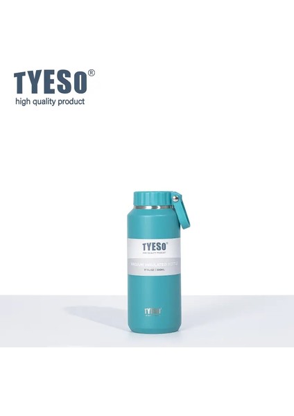 Tyeso 8755C/8756C Vakum 500ML/710ML Yalıtımlı Su Şişesi Paslanmaz Çelik Spor Dış Mekan Taşınabilir Çift Katmanlı Termos Mugcapacity: 500ML/RENK: Mavi (Yurt Dışından)