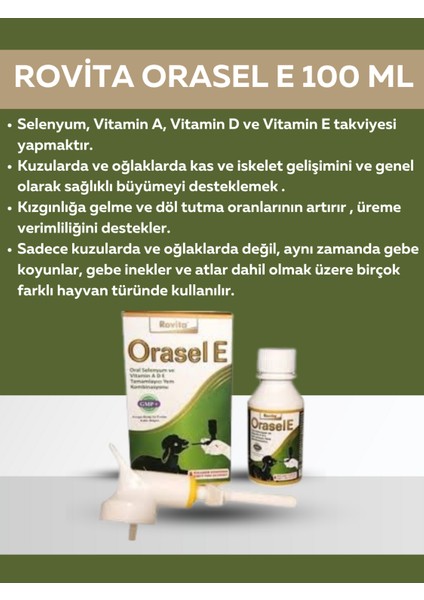 Rovita Orasel E 100 ml