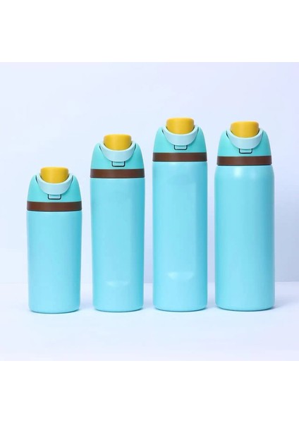 Paslanmaz Çelik Termos Cupinsmacaron Erkek ve Kadın Fitness Sporları Açık Saman Soğuk Su Kupası Meyve Kupası Toptancapakite: 16OZ/RENK: Emerald (Yurt Dışından)