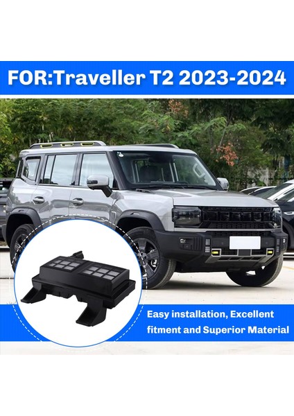 Chery Jetour Traveller Için T2 2023-2024 Sis Fark Montaj Ön Tampon Far Lambası Gündüz Çalışan Işık Sağ (Yurt Dışından) fırsatları