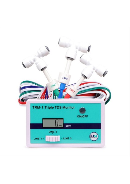 Hm Dijital Trm1 Üçlü Tds Metre Online Tds Su Kalitesi Test Cihazı 0-9990PM LCD Ekran Su Kalitesi Saflık Test Meter (Yurt Dışından) fiyatları