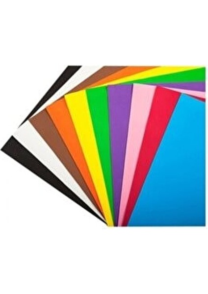 Fon Kartonu 50 x 70 cm 10 Renk Seçeneği ile Sanat ve El İşi İçin İdeal fırsatları