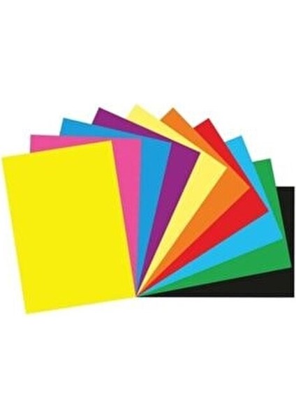 Fon Kartonu 50 x 70 cm 10 Renk Seçeneği ile Sanat ve El İşi İçin İdeal indirimleri