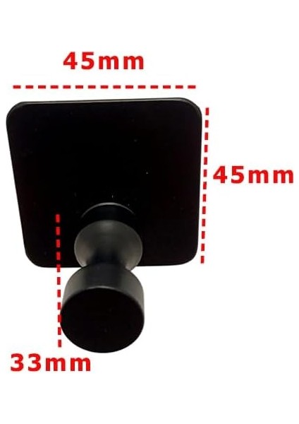 Yapışkanlı Havlu Bornoz Banyo Askılık Ince Belli Tekli Mat Siyah 4 Lü Paket fırsatları