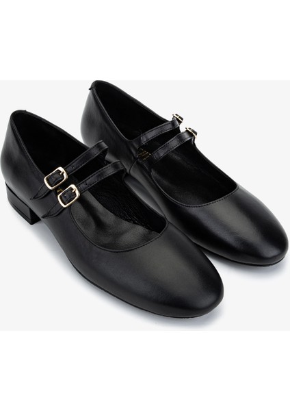 Kadın Hakiki Deri Siyah Babet Ayakkabı 294 11811 Bn Ayk SK25-26 Sıyah Dr fiyatları