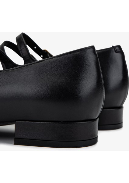 Kadın Hakiki Deri Siyah Babet Ayakkabı 294 11811 Bn Ayk SK25-26 Sıyah Dr fırsatları