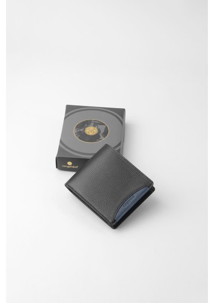 Hakiki Deri Erkek Cüzdan 27448-Siyah-Parlement