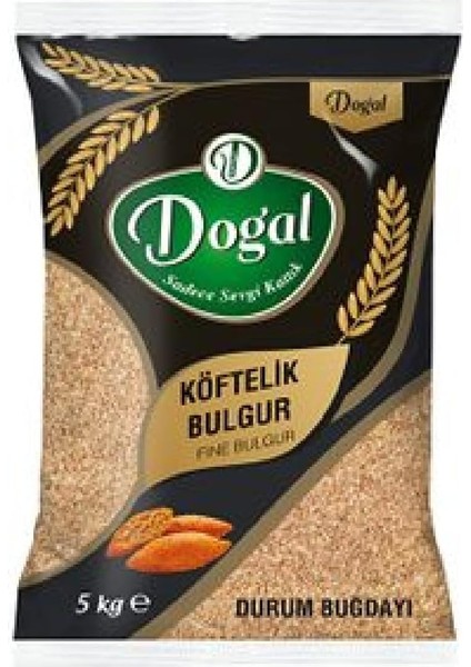 Doğal Bakliyat Köftelik Bulgur 5 kg