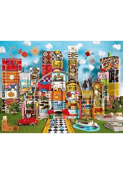 1500 Parçalı Puzzle Eames Fantezi modelleri