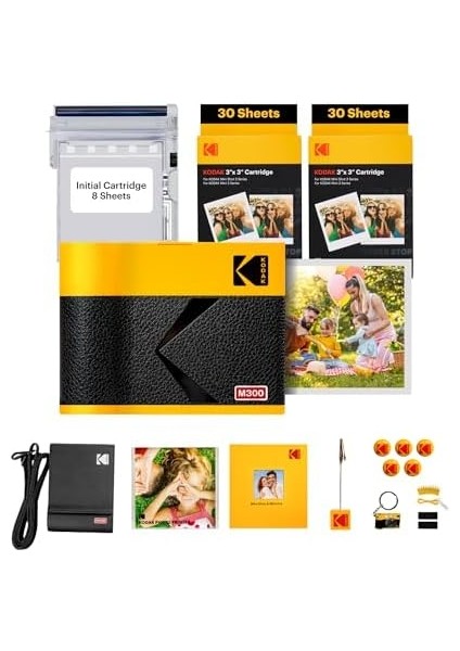 Mini 3 Era - Anında Baskı Fotoğraf Yazıcısı 8x8 cm Boyutunda Baskı, 4pass Baskı Teknolojisi, 68 Adet Baskı Kağıdı, Aksesuar Paketi fiyatları