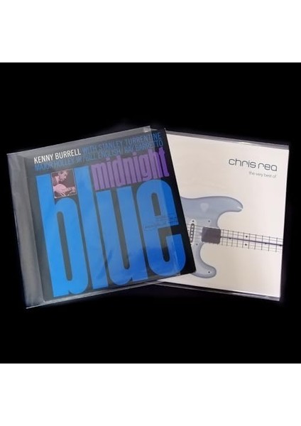 Çıtırtılı Sesler Lp (12") Kalın Şeffaf Plak Koruma Naylonu 33 cm (25 Adet) modelleri