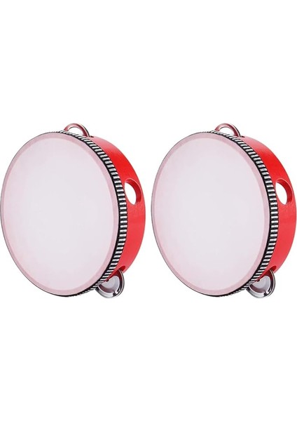 10 Yuvarlak Tamburin, Çocuklar ve Yetişkinler Için, Yeni Başlayanlar ve Profesyonel Tef Oyuncuları Için Uygundur, Uzun Ömürlü