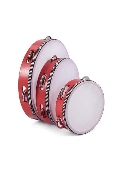 10 Yuvarlak Tamburin, Çocuklar ve Yetişkinler Için, Yeni Başlayanlar ve Profesyonel Tef Oyuncuları Için Uygundur, Uzun Ömürlü fiyatları