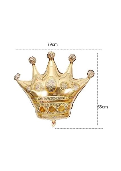 Dolabı Kral Taçlı Balon Zinciri Doğum Günü Seti Iyi Ki Doğdun Doğum Günü Süslü Set modelleri