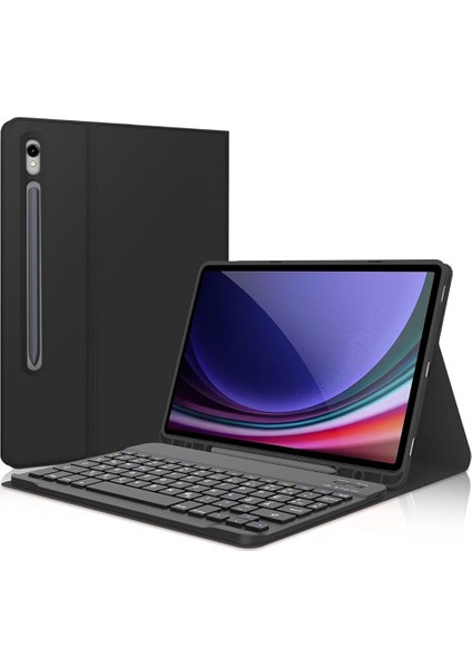 Tab S10 LITE/S10 Fe/s9 Fe 10,9 ile Uyumlu Bluetooth Türkçe Q Klavyeli Kılıfı (Tablet Değildir) Kapak