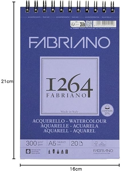 1264 Watercolour A5 fiyatları