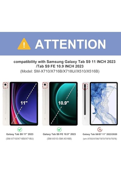 Tab S10 LITE/S10 Fe/s9 Fe 10,9 ile Uyumlu Bluetooth Türkçe Q Klavyeli Kılıfı (Tablet Değildir) Kapak fiyatları