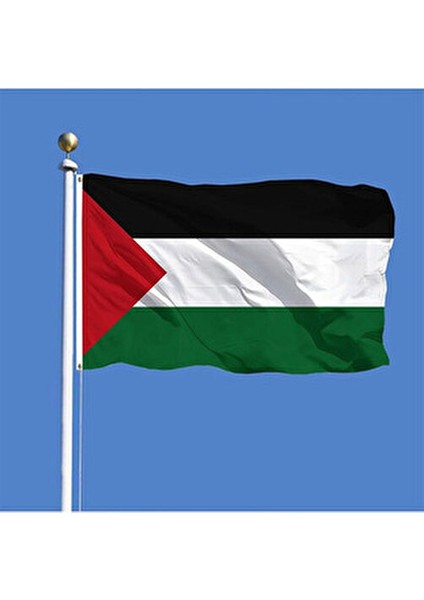 Filistin Bayrağı 100 x 150 cm Dayanıklı Raşel Kumaş ile Özgürlük Sembolü fiyatları