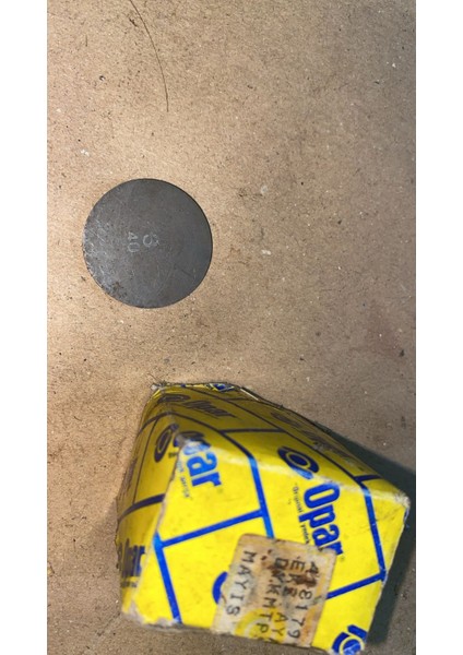 Eksantirik Ayar Şimi 3.40 1.4-1.6 Slx Doğan-Şahin-Kartal-Tempra-Tipo-Uno 70 (Subap Ayar Pulu)