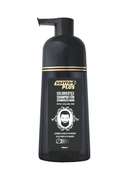Softto Plus Black Haır Shampoo Siyahlaştırıcı Şampuan 350ML modelleri