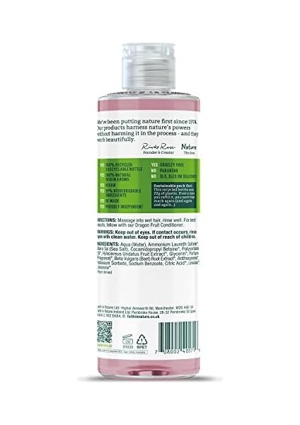 Faıth In Nature %99 Doğal Besleyici Şampuan Tüm Saç Tipleri Için (Ejder Meyvesi, 400 Ml) fiyatları