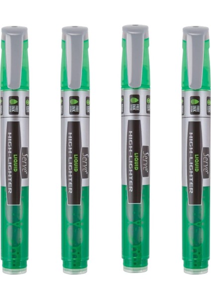 Lıkıt Fosforlu Yesıl 4lu Set
