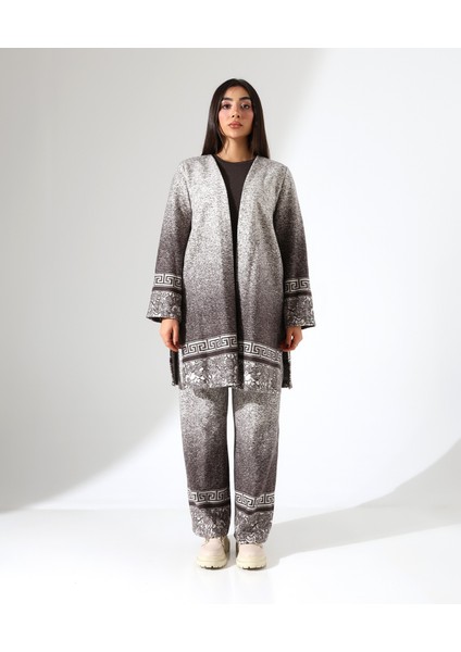 Kadın Kimono Büyük Beden Üç Parça Takım fiyatları
