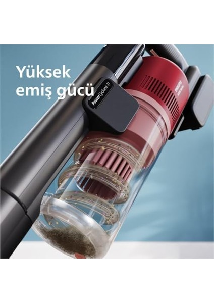 6000 Serisi Kablosuz Dikey Süpürge, Powercyclone 11, 64 Dakika Kullanım Süresi, Zemin Tipini Algılayan Akıllı Başlık, Aksesurlar ile Derinlemesine Temizlik, 5 Yıl (XC6552/01) fiyatları