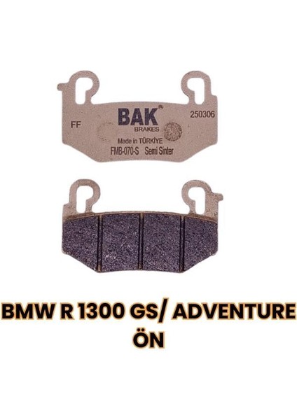 Yarı Sinter Disk Fren Balatası R 1300 Gs - R 1300 Gs Adventure