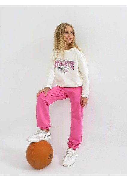 Kız Baskılı 6-9 Yaş 2 Ip Eşofman Takım