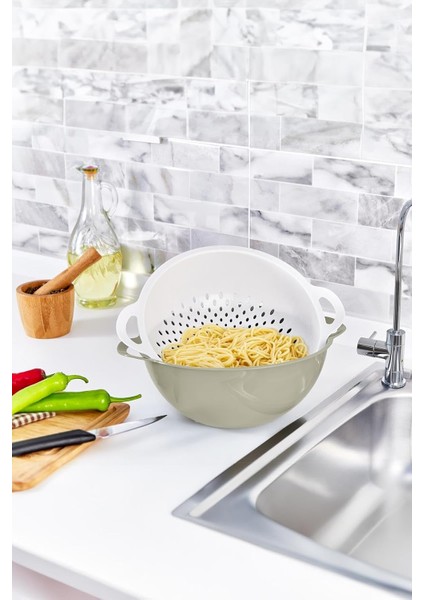 Çift Katlı Süzgeç